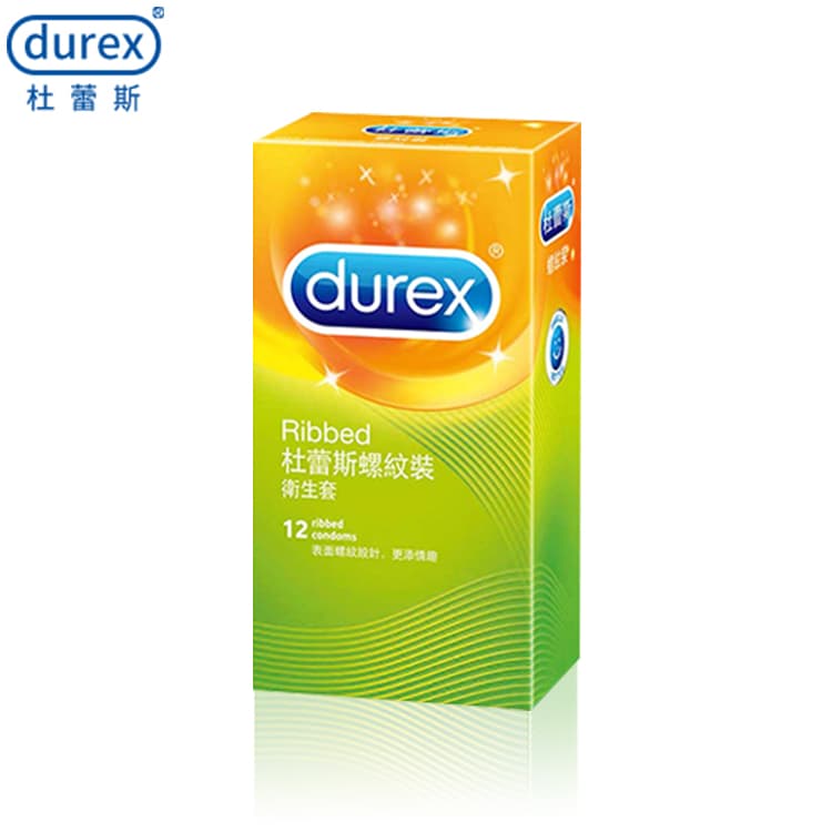 杜蕾斯Durex ‧ 螺紋裝保險套12片裝 E592233